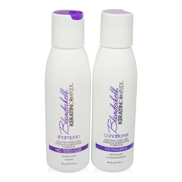 Blondeshell Keratin Complex Travel Valet Shampoo and Conditioner - Picture 3 of 4